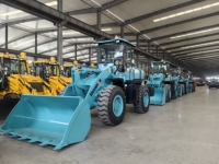 Kudat 4000kg Nennlast Radlader mit Weichai Diesel WP6G125E22 Motor, Modell 2025, 2,4m Ladekapazität, Motorlager