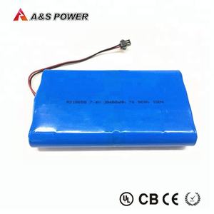 Customize 10AH Rechargeable 18650 <span class=keywords><strong>2</strong></span> S4P 7.4v 10.4Ah Batteries Li ion Battery Pack for Tools/LED Light - Product Image 3