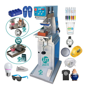 Impresoras de almohadilla de taza de tinta de 1 <span class=keywords><strong>color</strong></span>, impresora Tampo, bandeja de tinta, reloj, esfera, pluma, almohadilla, máquina de impresión para juguetes - Product Image 1