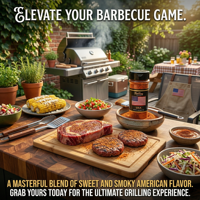 Condimento para BBQ de Día de Partido, Especias Picantes para Pollo, Especias y Hierbas para Fiestas al Aire Libre, Venta al por Mayor, Exportación, Etiqueta Personalizada, OEM