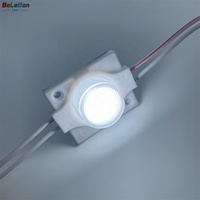 DC12V ABS matériel unique 1 led 1.5W 2W modèle 3000K 4000K 6000K blanc vue latérale injection led module pour double boîte à lumière latérale