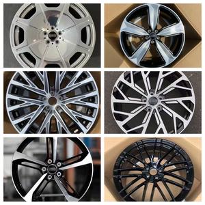 Nouvelle jante en alliage d'aluminium forgé, finition noire, design en maille, sport, profondeur maximale, ajustement universel, roues en alliage pour voitures particulières - Product Image 3