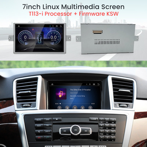 HFmidia 2026 New Linux <b>System</b> 7inch screen For Mercedes Benz ML W166 <b>Wireless</b> CarPlay Auto Car Video Players Bluetooth - Product Image 3