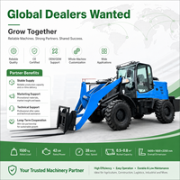 Professioneller Technischer Support Diesel-Lader LAWNIO 1500kg Nennlastkapazität Plus Stabile Beladung Erdbewegungs-Diesel-Radlader