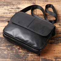 Tas Selempang/Bahu Kulit Asli Pria Wanita Model Urban Simplicity, Kapasitas Besar, Ramah iPad, Fashionable, Cocok untuk Perjalanan Antar Negara
