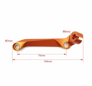 Support de câble d'embrayage en aluminium AXZ NC450 pour moteur ZONGSHEN ZS194MQ, pièces de rechange pour <span class=keywords><strong>moto</strong></span> tout-terrain KAYO BSE KEWS, rénovation - Product Image 2