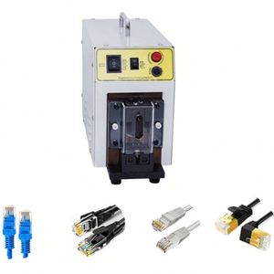 Máquina Eléctrica de Remachado Pequeña <span class=keywords><strong>King</strong></span> <span class=keywords><strong>Kong</strong></span> para Redes 5G, Equipo de Crimpado de Cables de Conector de PC, Crimpado Británico RJ45 2P 4P 6P 8P 10P - Product Image 1
