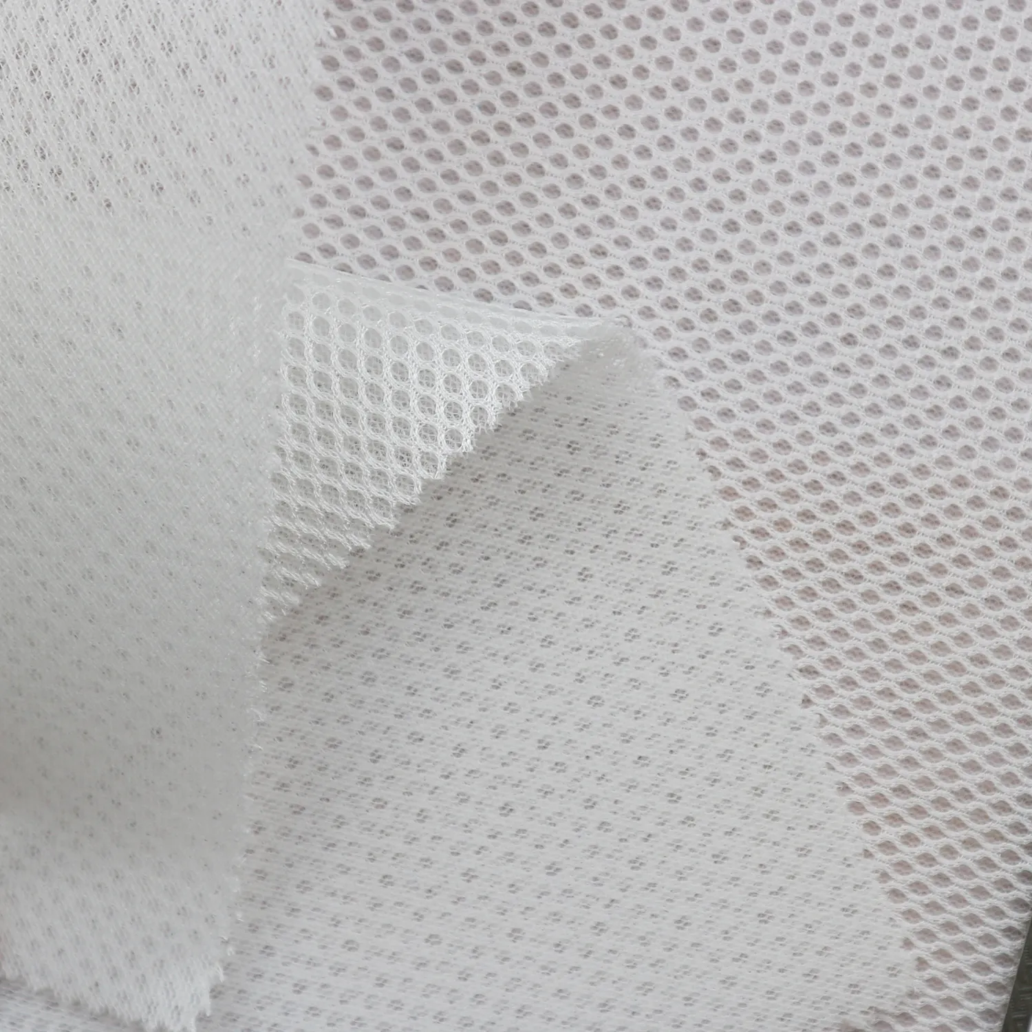 Warp Gebreide 3S Versterking 100% Polyester 3d Air Spacer Sandwich Dikke Ondersteunende Mesh Stof Voor Matras