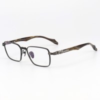 Lunettes de vélo modernes en corne de buffle pour hommes et femmes, montures optiques multifocales progressives tendance pour dames, personnalisables en gros