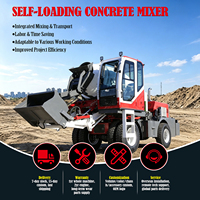Promotion : Camion malaxeur à béton autochargeur 3,3-3,5 m³ à prix d'usine chinois, haute efficacité opérationnelle