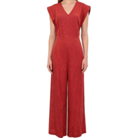 Combinaison élégante pour femme à col en V et manches courtes, avec nœud papillon au dos, jambes larges, couleur unie, tenue décontractée ou de soirée une pièce pour femmes