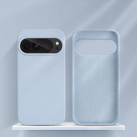 Coques de téléphone portable en silicone liquide, protection intégrale, antichoc, sensation confortable, anti-traces de doigts pour Google Pixel 10