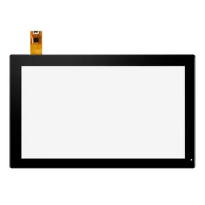 비즈니스 화면 수리 키트 멀티 포인트 터치에 대한 10.1 인치 맞춤형 터치 스크린 투영 용량 성 터치 스크린 패널 블랙