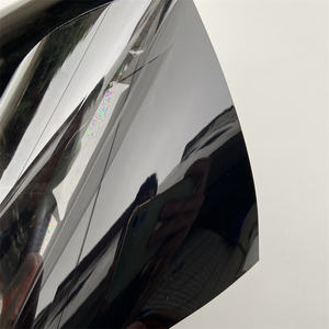 3 طبقات عالية اللمعان أسود الفينيل التفاف سيارة فقاعة الفيلم مجانا لتغليف السيارة * 18 متر - Product Image 3