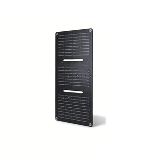 แผงโซลาร์เซลล์พกพา Alecter Solar Ultra-Portable 21W แบบพับได้ 182 มม. 20 เซลล์ กันน้ำ IP67 ประสิทธิภาพ 22% พอร์ต USB คู่ สีดำ สำหรับแบ็คแพ็คกิ้ง - Product Image 1