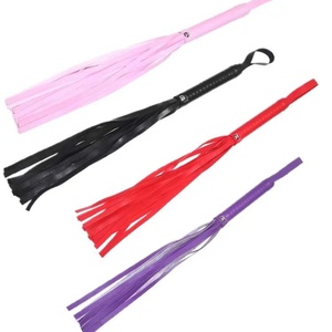 Mini látigo sexual de cuero PU, herramientas divertidas, juegos de Cosplay, juguetes de coqueteo de <span class=keywords><strong>esclavitud</strong></span>, juegos para adultos, herramientas de Bondage - Product Image 4