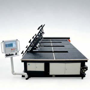 Machine de découpe automatique de verre CNC Eworld, construction en acier motorisée, table de rupture indépendante, haute précision, personnalisable 3-25 mm - Product Image 1