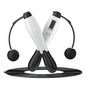 Jahu Corde à sauter électronique avec compteur de calories pour adultes, étudiants, enfants, podomètre de fitness intelligent, batterie non rechargeable - Product Image 2