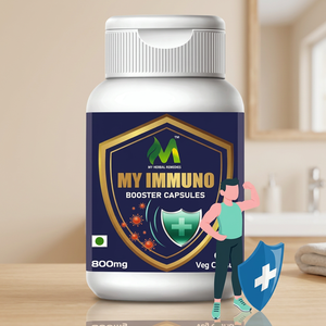 Cápsulas Reforzadoras del Sistema Inmunitario, Extracto de Plantas Natural para Apoyo Inmunitario, Mejora de la Energía y Bienestar General, Fórmula de Extracto de Plantas - Product Image 1