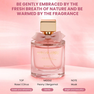 MULAN <span class=keywords><strong>Profumo</strong></span> <span class=keywords><strong>di</strong></span> Lusso da <span class=keywords><strong>Donna</strong></span> Fragranza Delicata <span class=keywords><strong>di</strong></span> Lunga Durata alla Rosa Aroma Floreale Rosa Dolce Cuore Spray Corpo da Regalare - Product Image 2