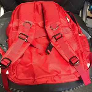 Sac à dos de premiers secours gratuit en Cordura avec fermeture éclair, poignée de transport en caoutchouc renforcé légère - Product Image 4