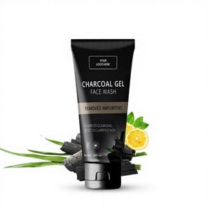 Nettoyant Visage au Charbon en Gel Marque Blanche pour Femme : Hydratant, Repulpant, Raffermissant, Nettoyage en Profondeur, Blanchissant, Protection Anti-Microbienne - Product Image 1