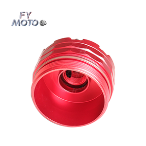 Tutup Filter pendingin oli billet CNC tutup AN10 fitting & 2 port Sensor untuk BMW M52 M54 M56 E46 E39 E60 E61 X3 X5 Z3 Z4 - Product Image 6