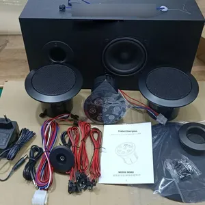 Altavoz Multifuncional Impermeable IPX9 de 5.3 Pulgadas para Sofá, Audio RGB LED, Alimentado por Batería, Carga USB/Tipo-C, Pantalla Táctil - Product Image 4