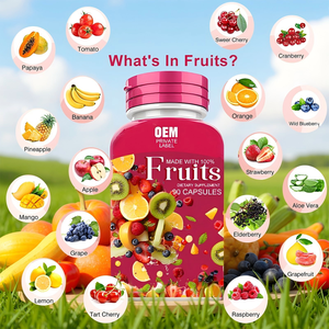 Fruits Légumes Nutrition Équilibre Fruits 90 Capsules Végétariennes Vitamines Compléments Alimentaires - Product Image 3