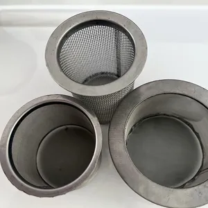 Telas de tubo de aço inoxidável de 0,5" de diâmetro premium filtro de mangueira de filtro de malha de 1/2 polegadas