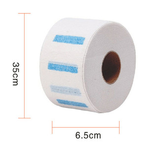 Rotolo di Carta Elastica Monouso Premium con Logo Personalizzato per Barbieri <span class=keywords><strong>e</strong></span> Parrucchieri, Strisce di Carta Bianca per Collo - Product Image 4