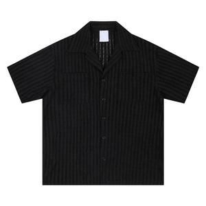 Camisa de <span class=keywords><strong>Hombre</strong></span> Joychuang, Estilo Japonés Moderno, Hueca y Transpirable, Camisa de Verano Extra Grande para <span class=keywords><strong>Hombre</strong></span>, Unisex, <span class=keywords><strong>Ropa</strong></span> Masculina - Product Image 3