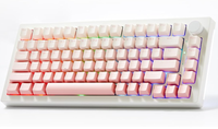 Clavier Akko 5075 V3 75% Gasket Tri-mode RGB Hot-Swappable avec batterie 10000mAh pour le gaming et le bureau