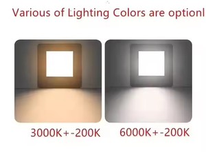 Hiện đại tuôn ra Gắn Đèn tường dẫn cho cầu thang góc tường chiếu sáng cảm biến chuyển động khung tường đèn trong nhà dẫn bước ánh sáng - Product Image 2