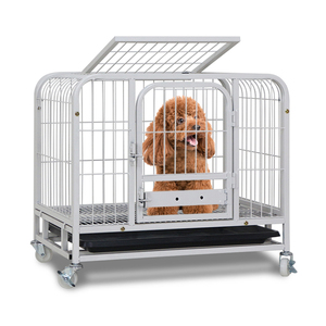 One Piece Wire <strong>Dog</strong> <strong>Crate</strong> Travel <strong>Crates</strong> for <strong>Large</strong> <strong>Dogs</strong> Suppliers With Wheel Modern <strong>Dog</strong> <strong>Crate</strong> - Product Image 2