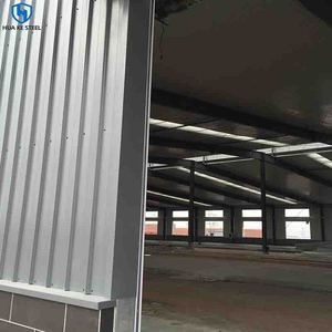 Vorgefertigte Stahlgebäude Hochwertige Stahlrahmen-Lagerhalle Industrielle Tragbare Temporäre Kommerzielle Lagerhalle - Product Image 3