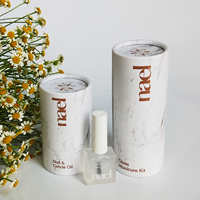 Vente en gros de tube de papier de carton rigide de cylindre rond de 5ml 10ml 15ml 20ml 30ml 50ml 100ml pour la bouteille de rouleau d'huile essentielle