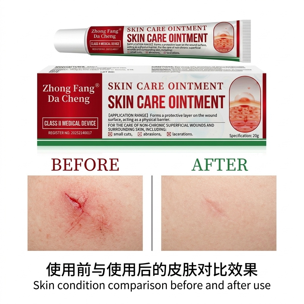 Skin Care Ointment Gel with Petrolatum and Dimethicone 20g for Wound Protection Minor Cut Abrasion Laceration OEM