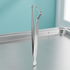 Pinzas de Acero Inoxidable para Perforación de Cartílago de Oreja, Instrumento Quirúrgico Manual ENT, Herramienta de Clase I para Procedimientos Precisos - Product Image 4