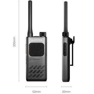 Radio UHF intelligente <span class=keywords><strong>Baofeng</strong></span> Alervites AT2, talkie-walkie longue portée, Bluetooth hors ligne, <span class=keywords><strong>Zello</strong></span> PTT, radio bidirectionnelle portable AI, 1300/2200mAh - Product Image 2