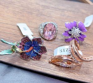 <span class=keywords><strong>Anillos</strong></span> Surtidos Vintage <span class=keywords><strong>de</strong></span> Lujo con Diamantes Completos <span class=keywords><strong>de</strong></span> Zirconia y Cristales, Exagerados con Micro Gemas <span class=keywords><strong>de</strong></span> <span class=keywords><strong>Animales</strong></span> <span class=keywords><strong>para</strong></span> <span class=keywords><strong>Mujer</strong></span>, Joyería <span class=keywords><strong>de</strong></span> Boda y Compromiso - Product Image 4