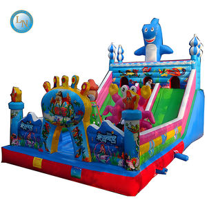 Petit château de saut gonflable d'intérieur de videur d'air d'enfants bon marché avec le fabricant de prix Chine - Product Image 2