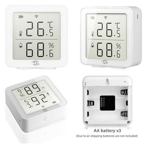 Manufacturer WiFi Temperature and Humidity Sensor <b>Controller</b> Meter LCD Display Temperature Humidity Meter - Product Image 6