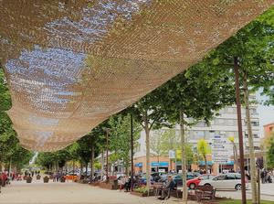 Blancanieves <span class=keywords><strong>Arena</strong></span> <span class=keywords><strong>color</strong></span> caza ciego Camo vela camuflaje red parasol redes - Product Image 3