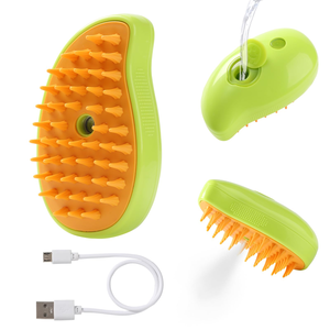Pet Cleaning & Massage <b>Brush</b> <b>Shedding</b> Removal Spray Comb Stainless Steel Multi-Function for <b>Dogs</b> Bathroom Bath Cleaning Supplies - Product Image 1