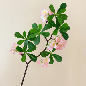 Flor Artificial de Pittosporum Tobira de Qingyu Chronicle, Rama Individual de Seda Suave, Decoración para Interiores y Bodas - Product Image 2