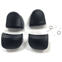 SYY pour manette de jeu, remplacement des boutons L1 R1 L2 R2, gâchettes, ressorts, accessoires de réparation, noir, 100% testé V1.0