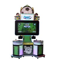 Simulateur de football à pièces Football de rachat adapté aux enfants avec logo et motif d'impression numérique