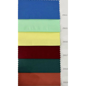 Verano Color sólido Alta elasticidad Antiarrugas No hierro Transpirable Telas para camisas al aire libre - Product Image 1