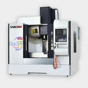 Máy phay máy loại vmc650 4 trục CNC nhỏ dọc trung tâm gia công VMC cho bánh xe hợp kim